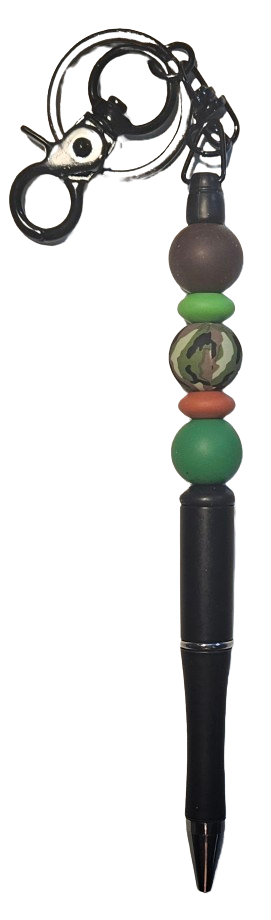 Beaded Keychain pen