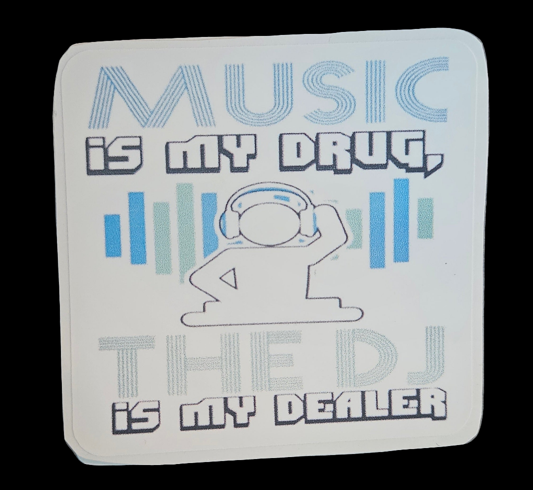 DJ Dsell stickers(Run For Your Dreams)