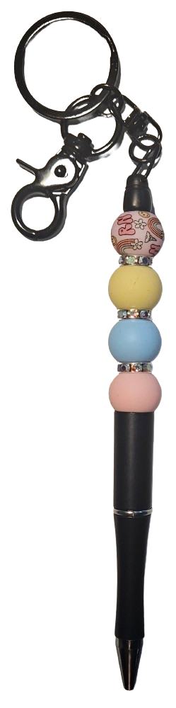 Beaded Keychain pen