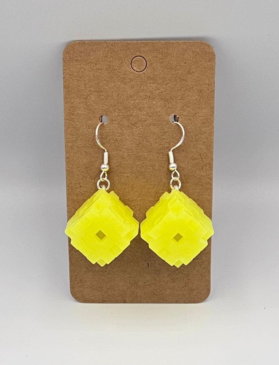 Sterling silver dangle earrings