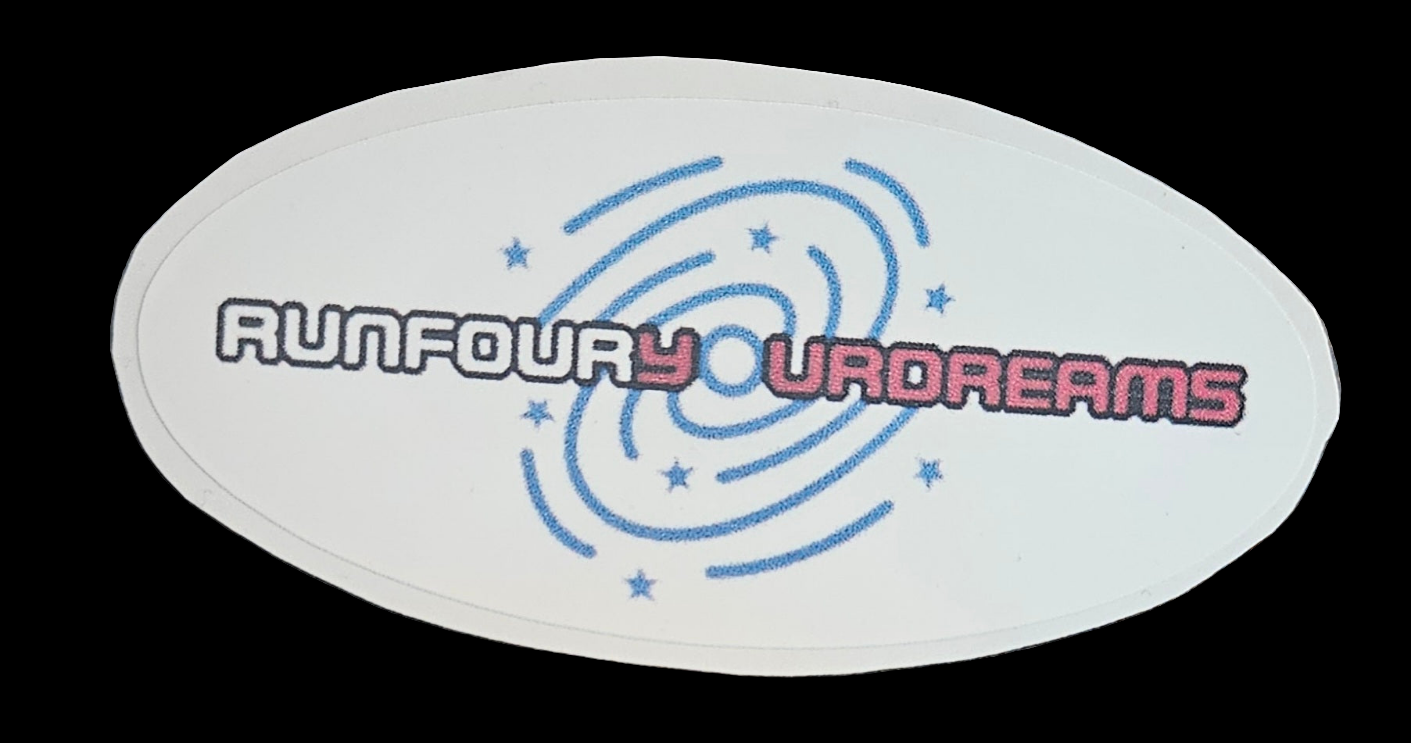 DJ Dsell stickers(Run For Your Dreams)