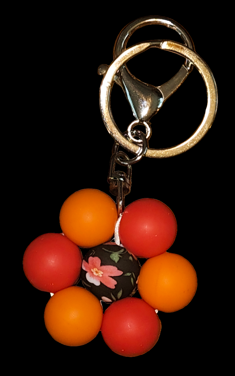 Fidget Flower Keychains