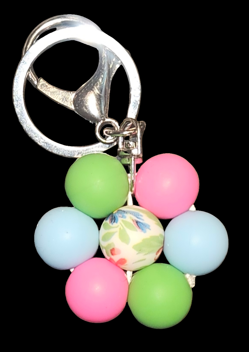 Fidget Flower Keychains