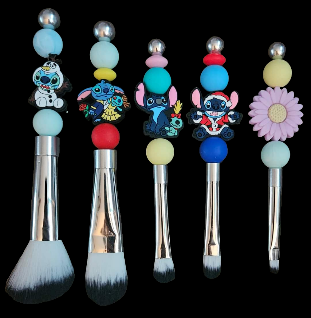 Beaded makeup Brushes