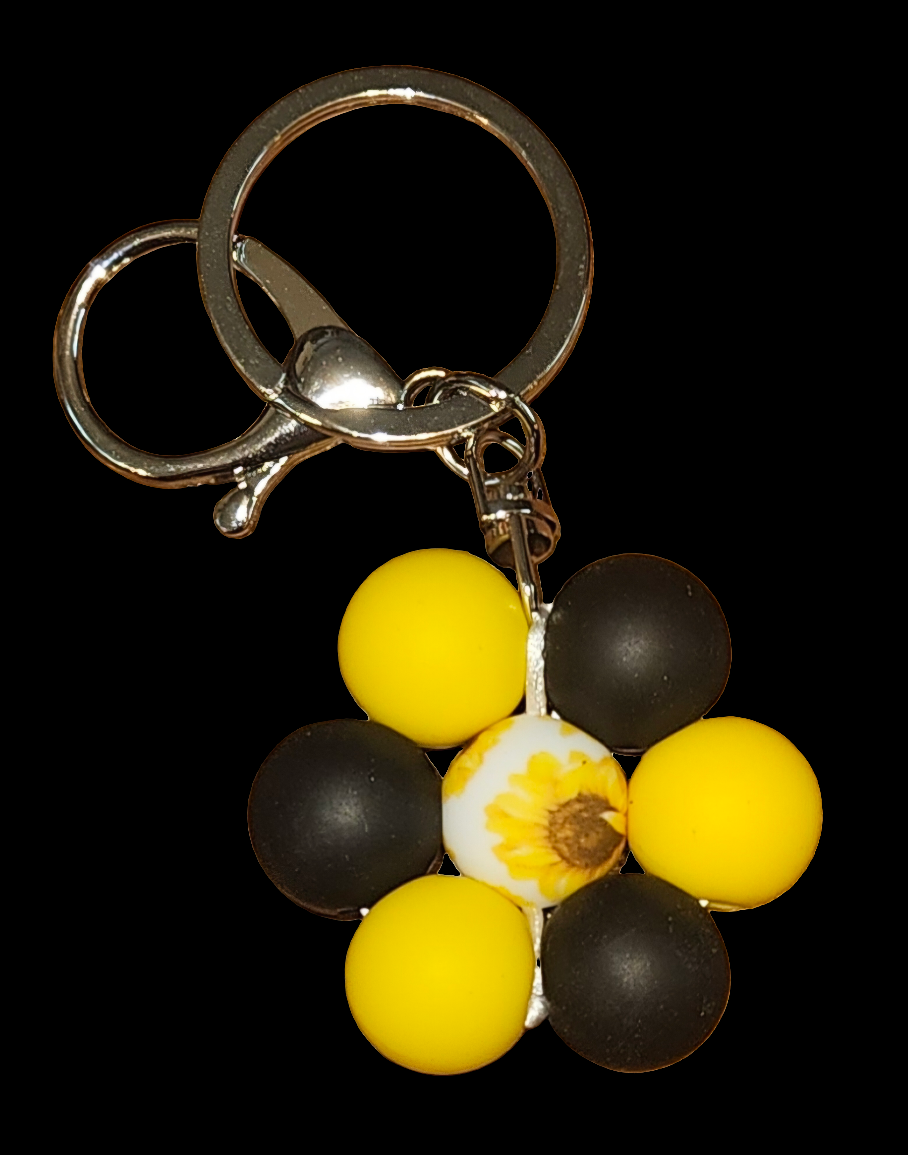 Fidget Flower Keychains