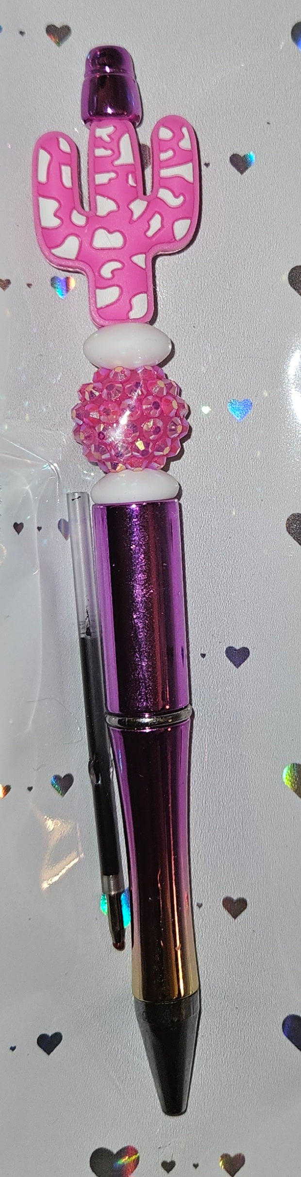 Beaded pen
