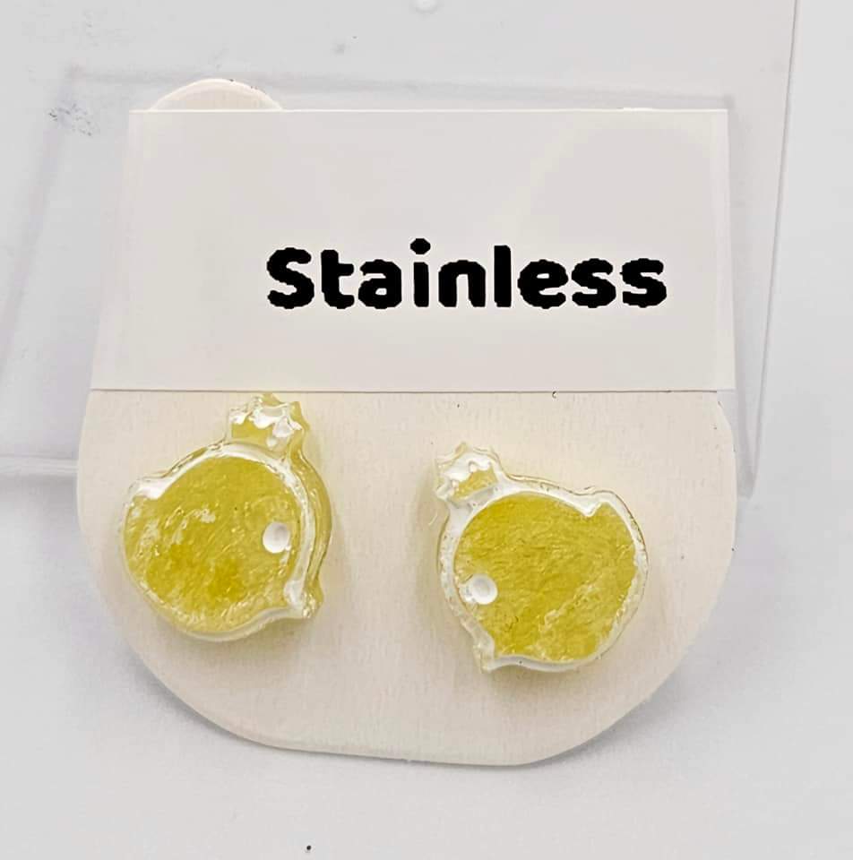 Stainless steel Stud earrings