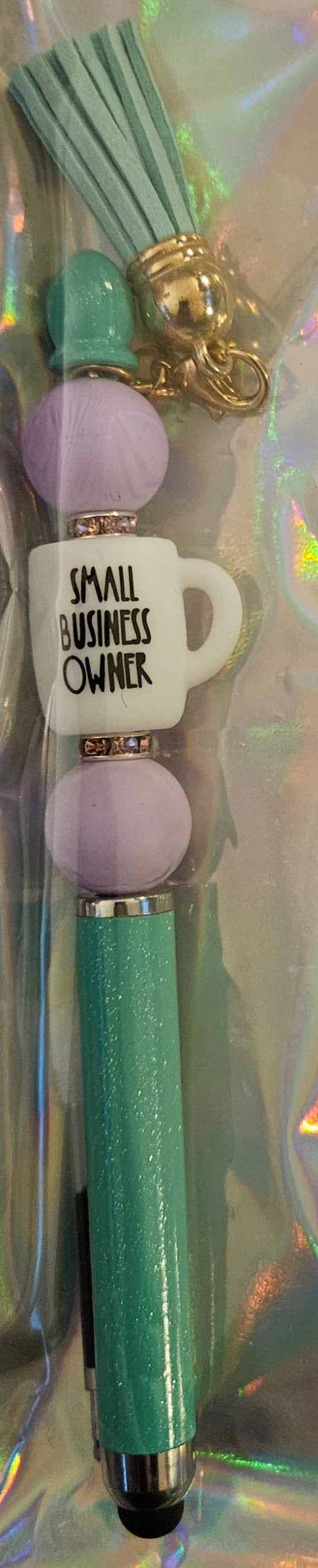 Beaded stylus pen