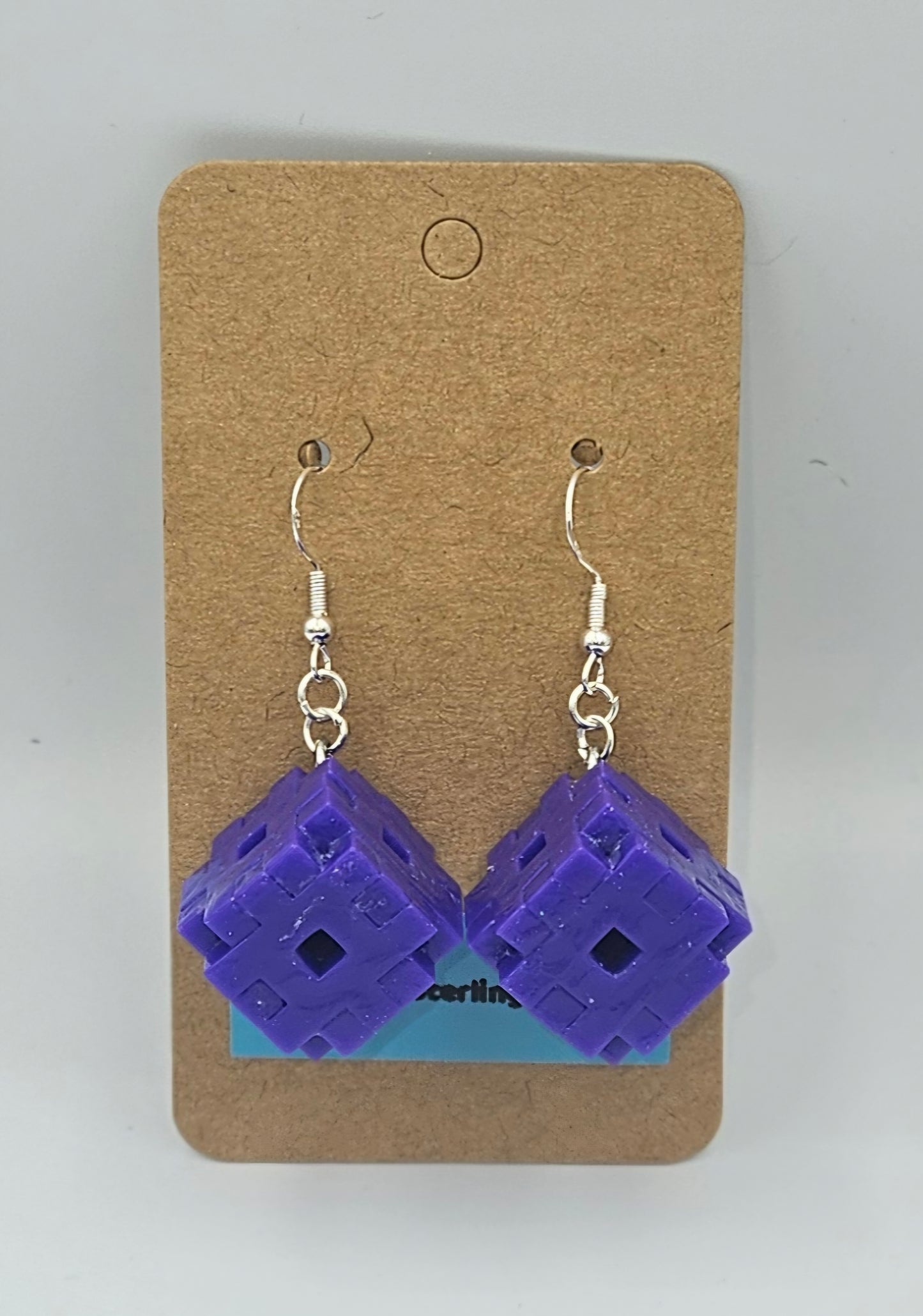 Sterling silver dangle earrings