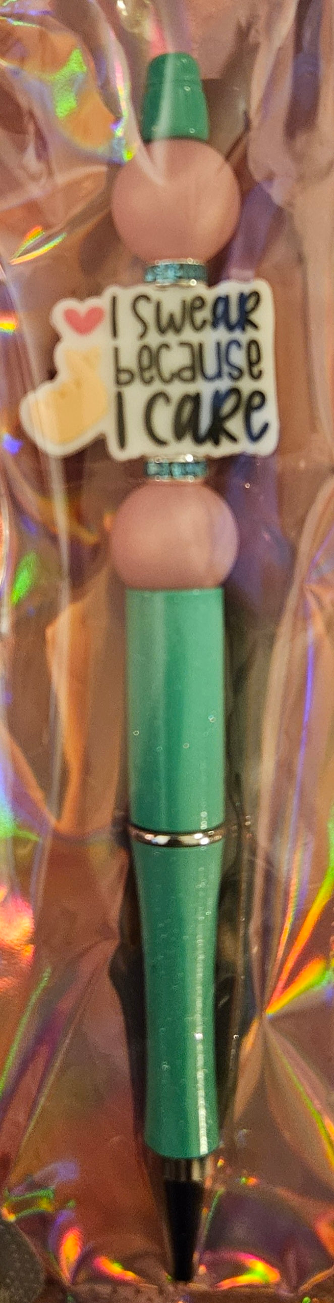Beaded pen