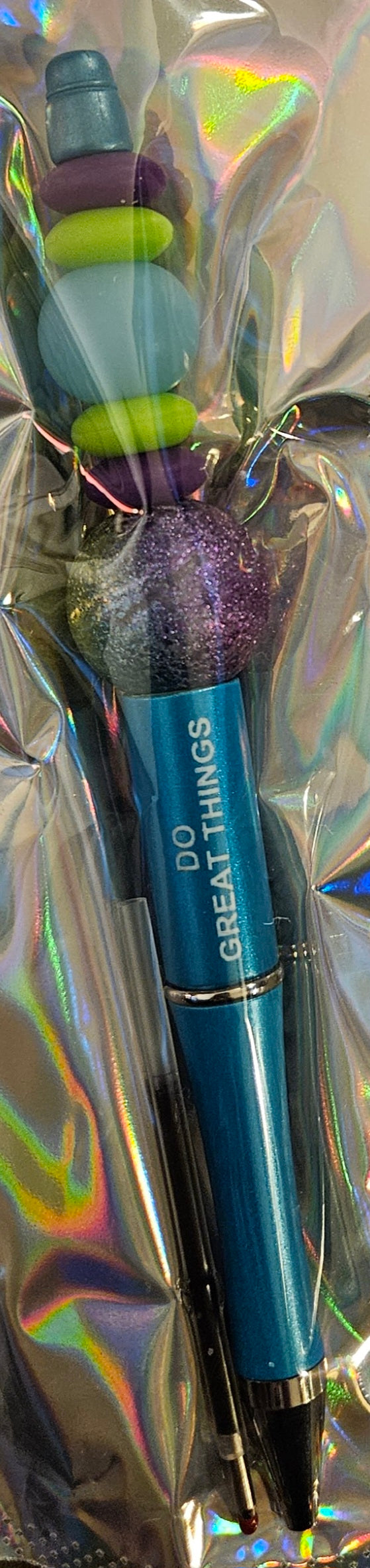 Beaded pen