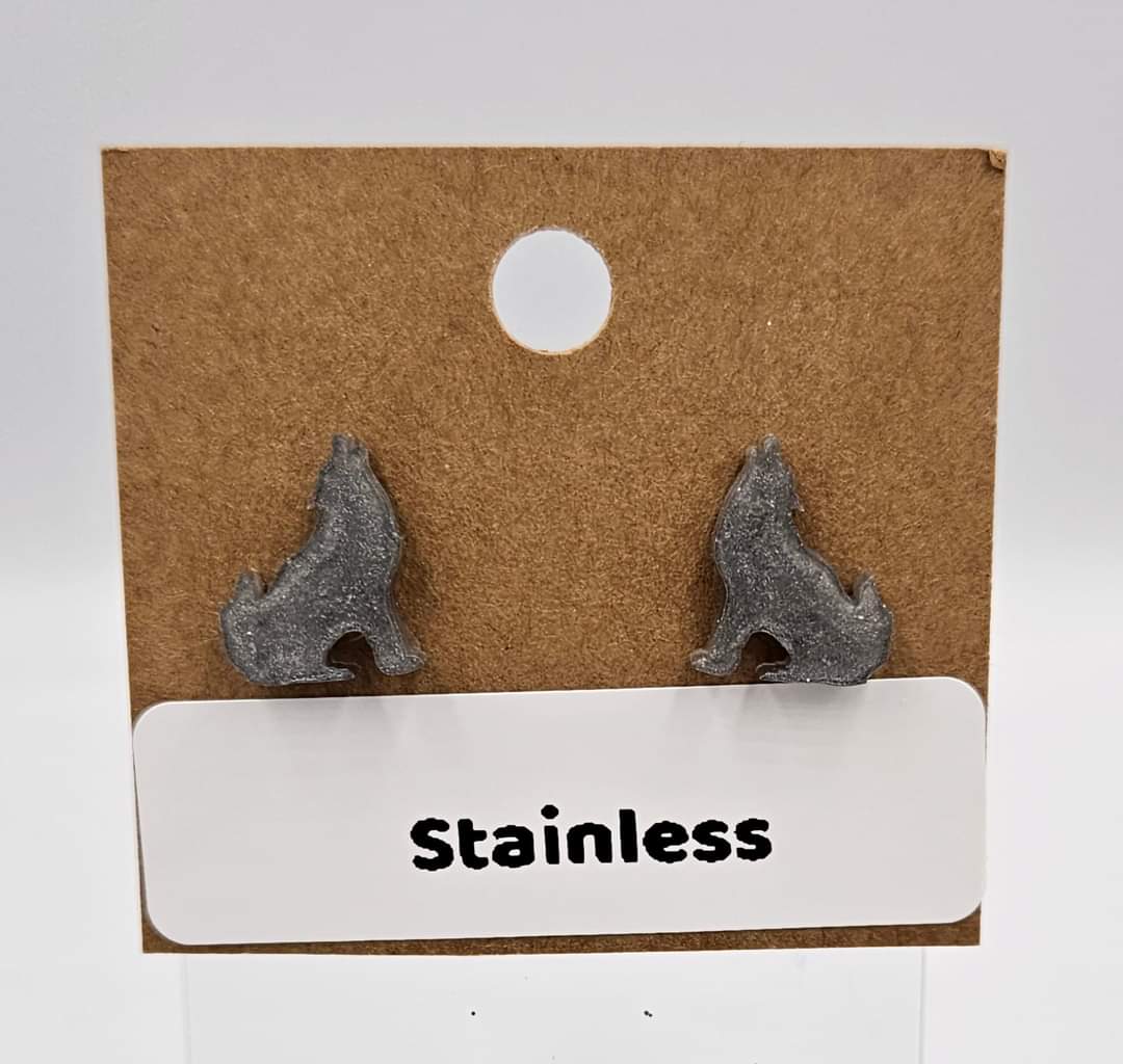 Stainless steel Stud earrings
