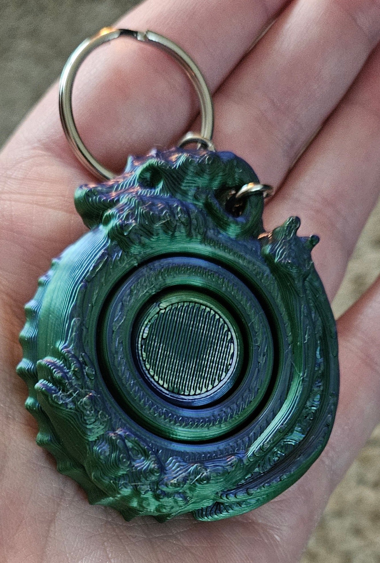 3D Printed fidget Keychains