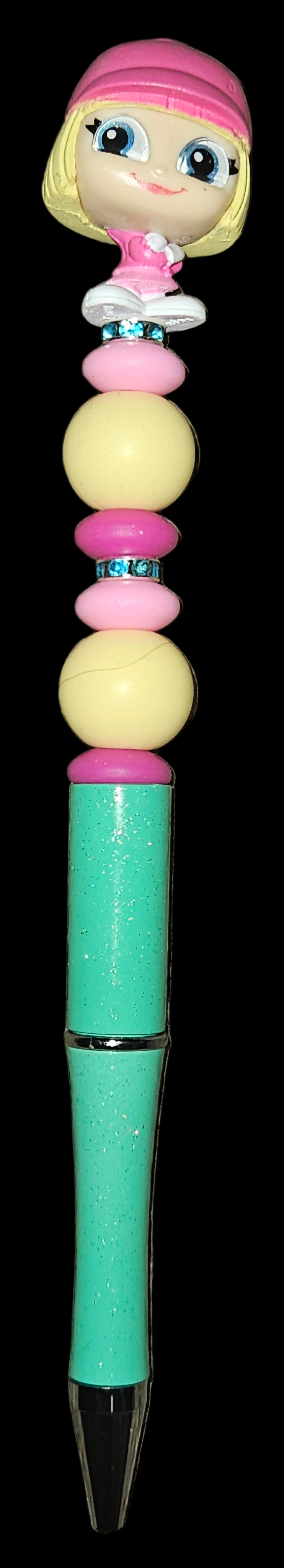 Beaded pen