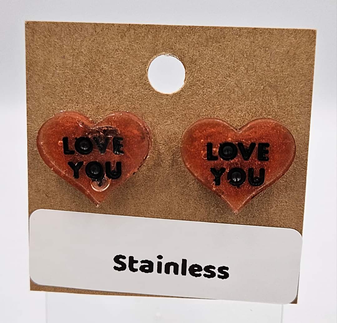 Stainless steel Stud earrings