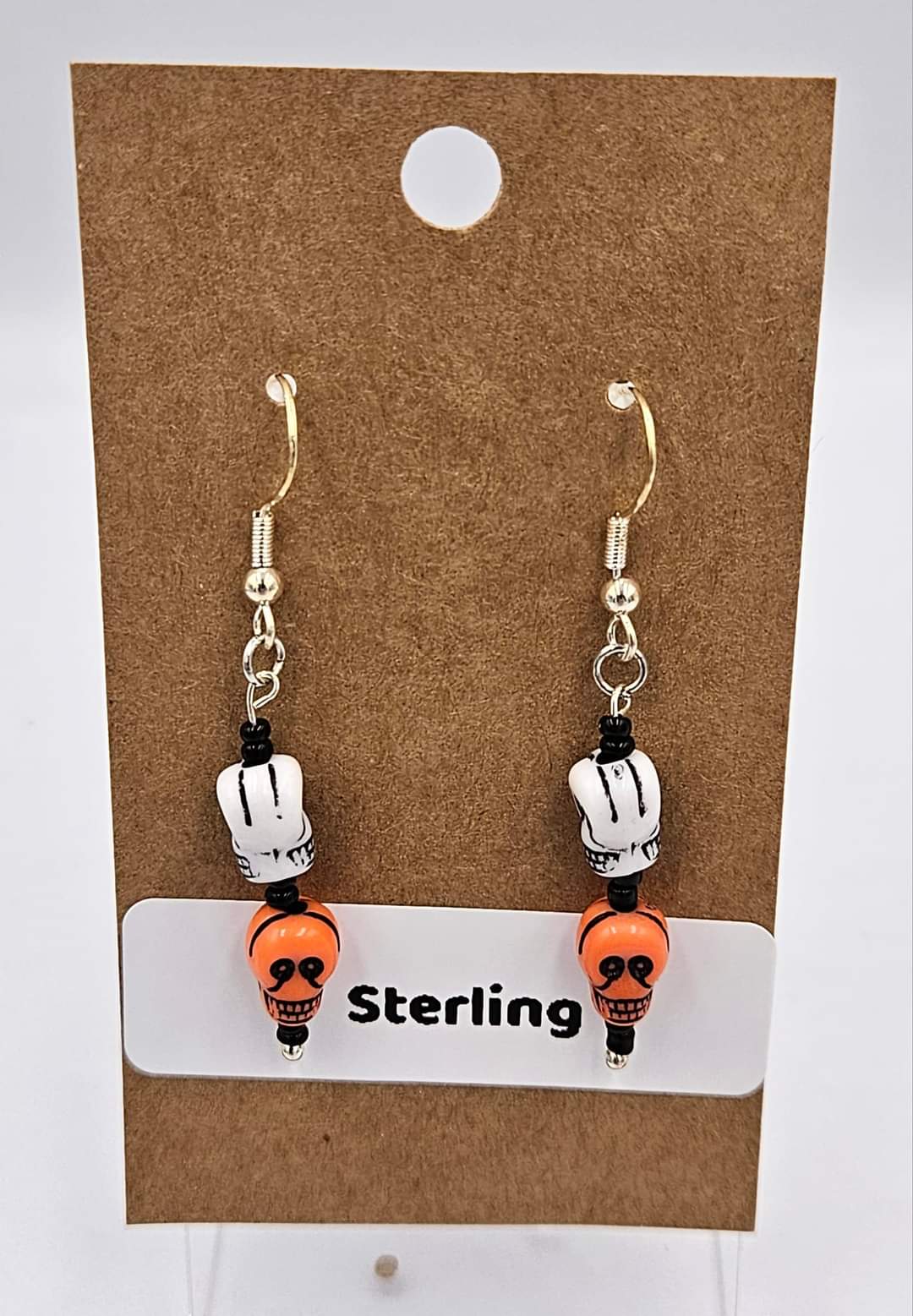 Sterling silver dangle earrings