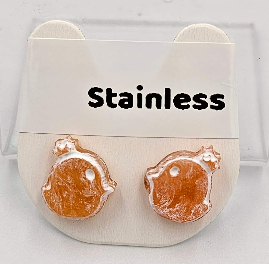 Stainless steel Stud earrings