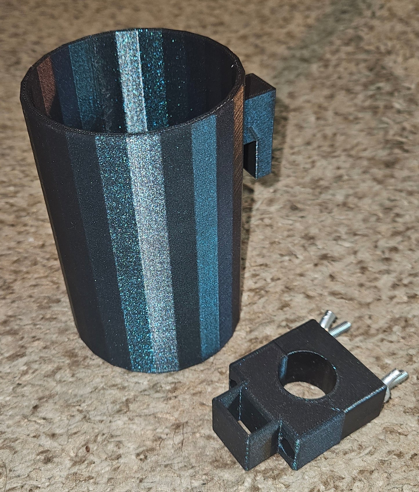 Wheelchair cup/phone holder