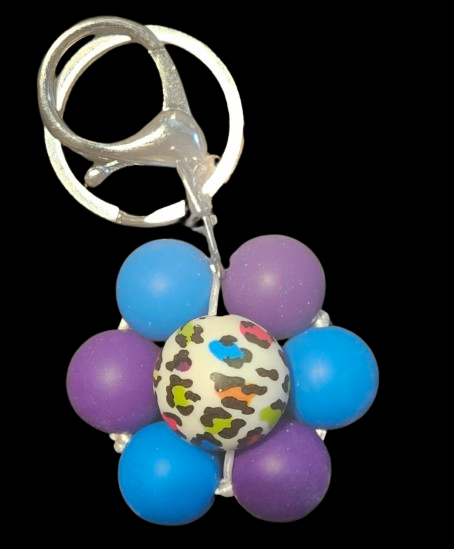 Fidget Flower Keychains