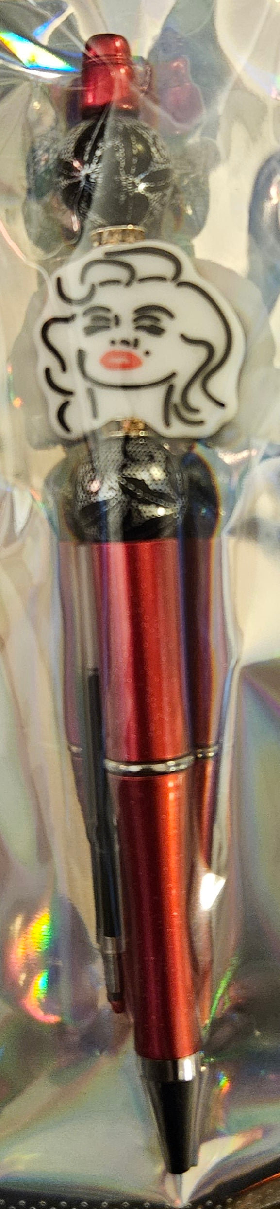 Beaded pen