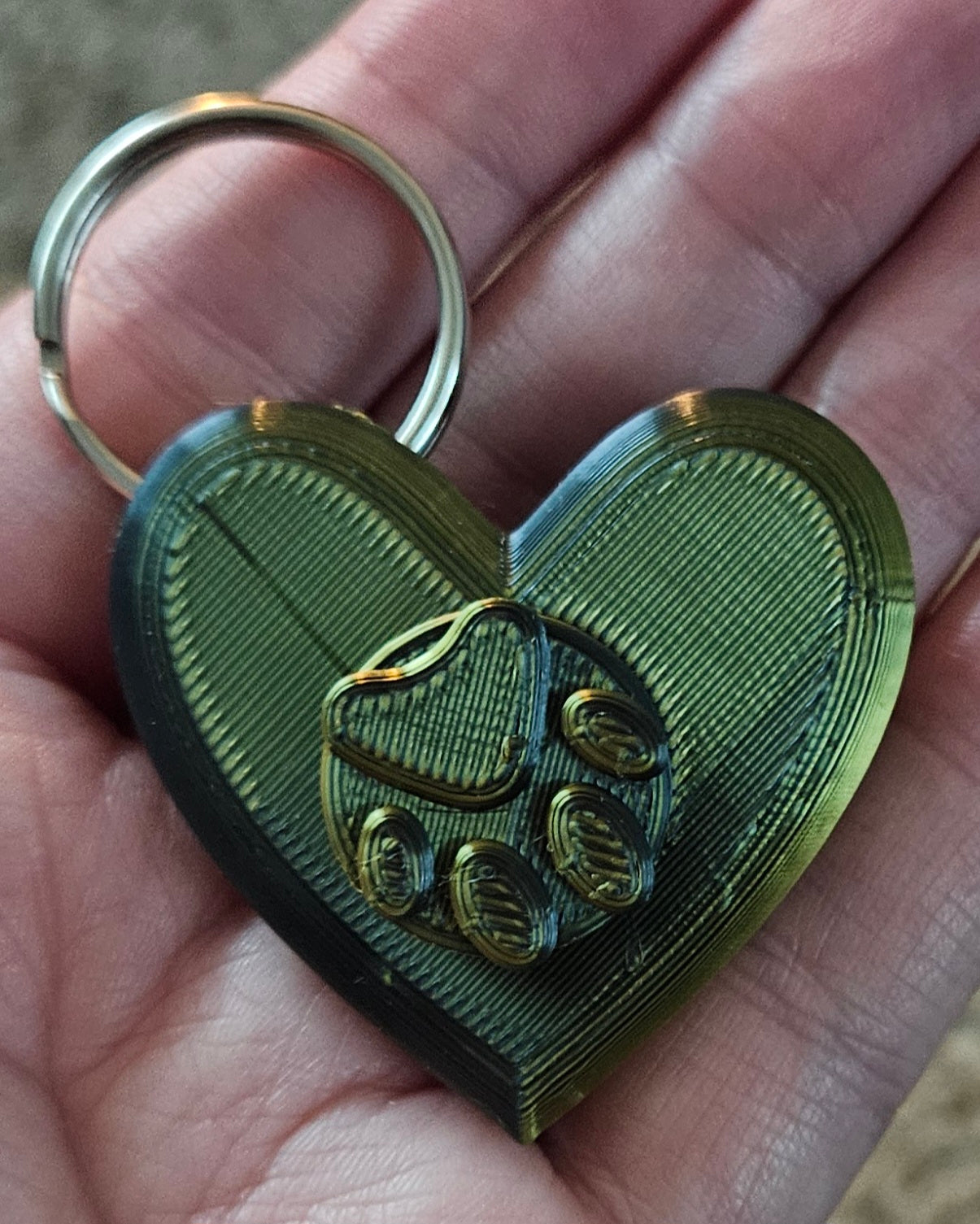 3D Printed fidget Keychains