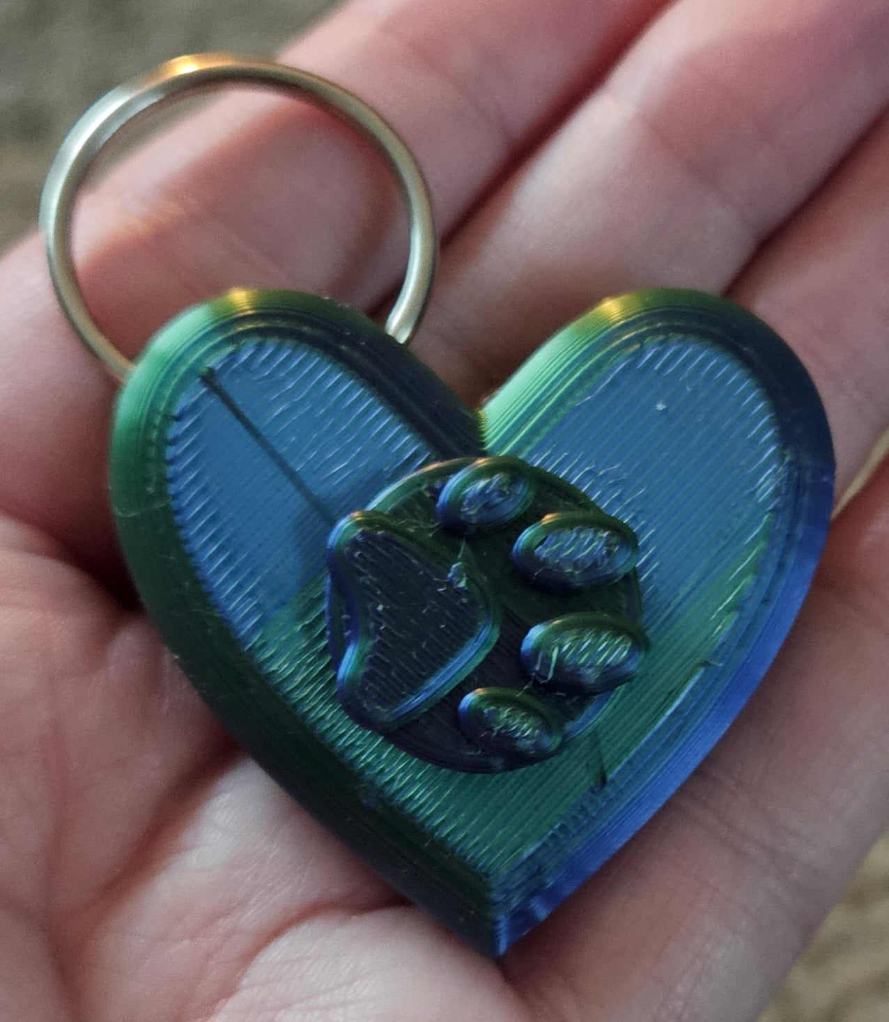 3D Printed fidget Keychains