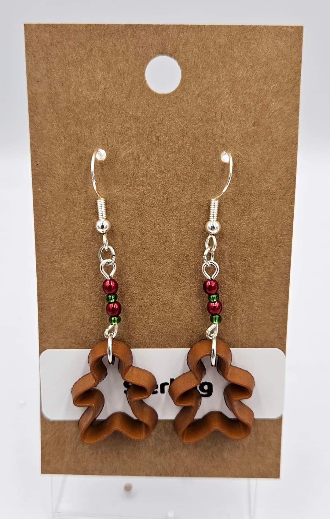 Sterling silver dangle earrings