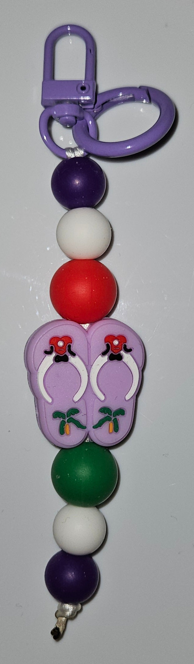 Beaded zipper pulls