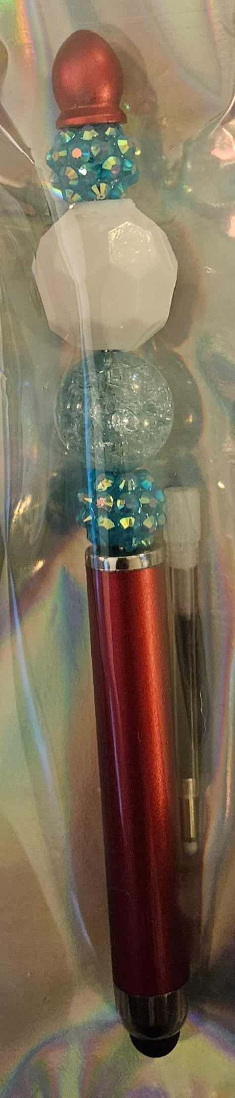 Beaded stylus pen