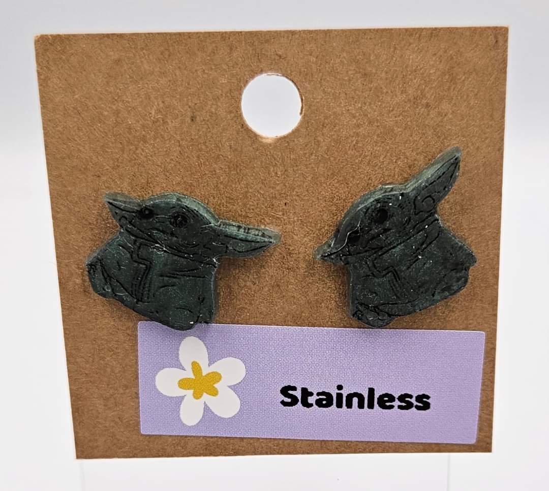 Stainless steel Stud earrings