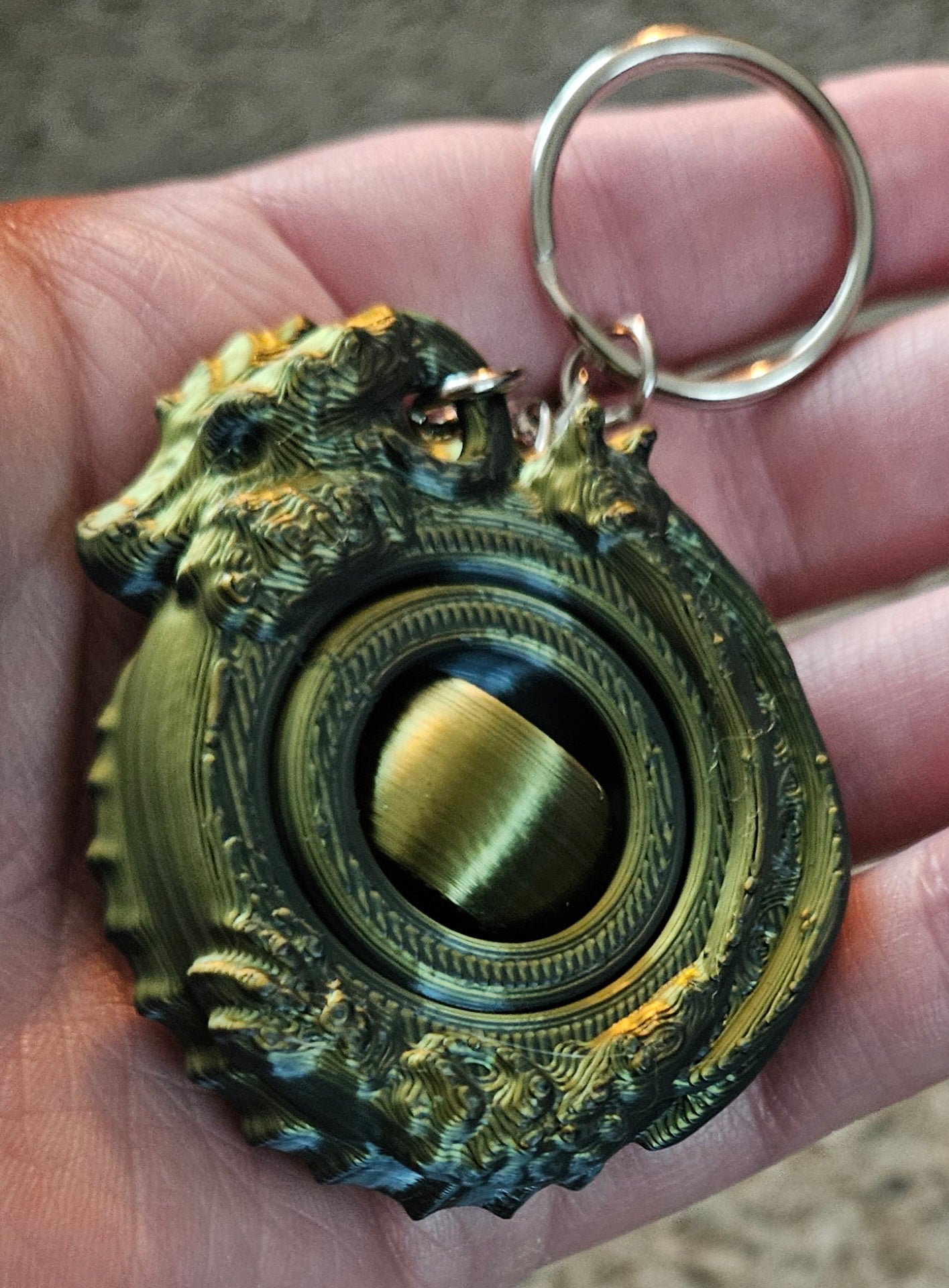 3D Printed fidget Keychains