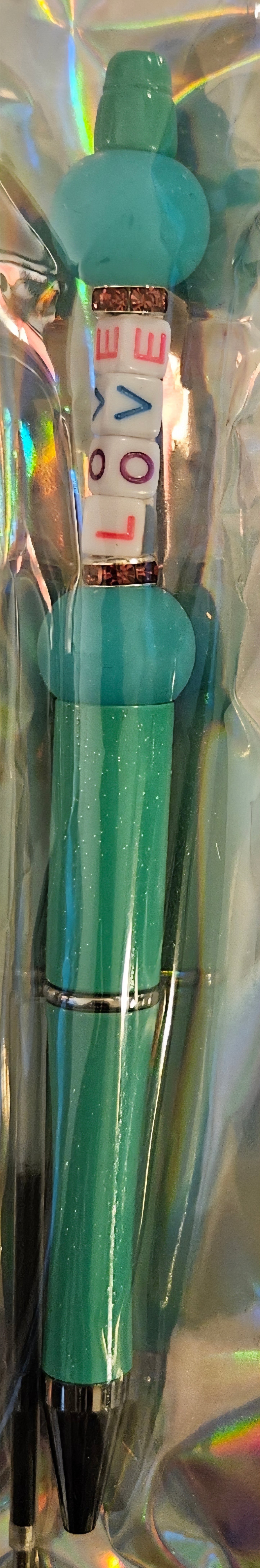 Beaded pen