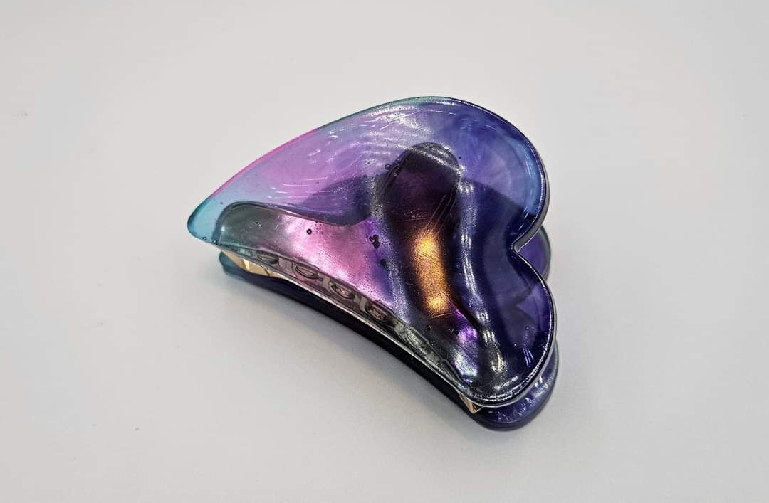 Resin hair clips & hair combs