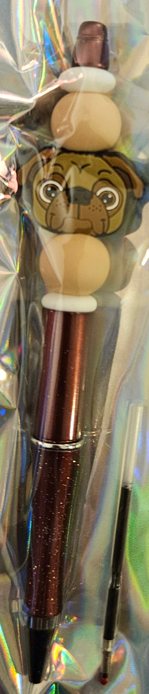 Beaded pen