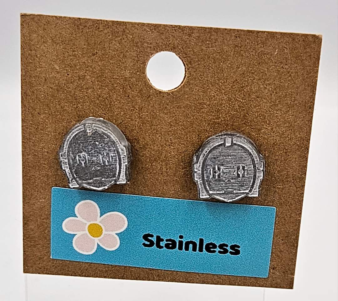 Stainless steel Stud earrings