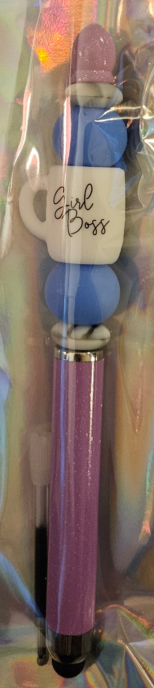 Beaded stylus pen