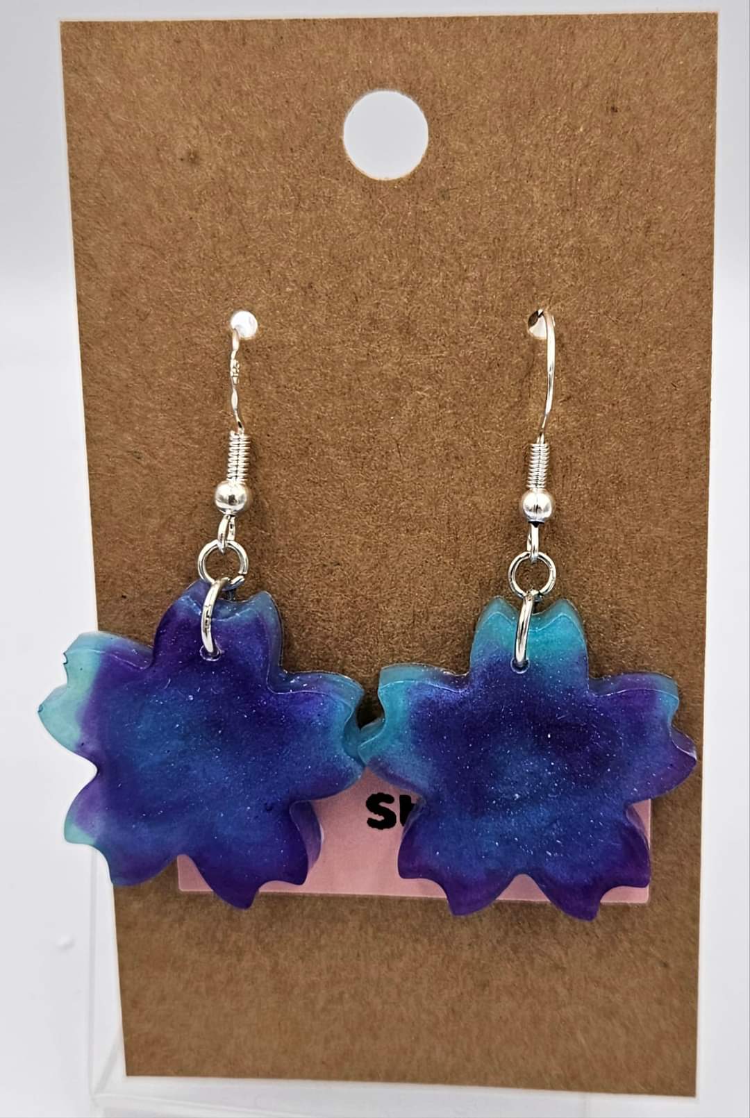 Sterling silver dangle earrings