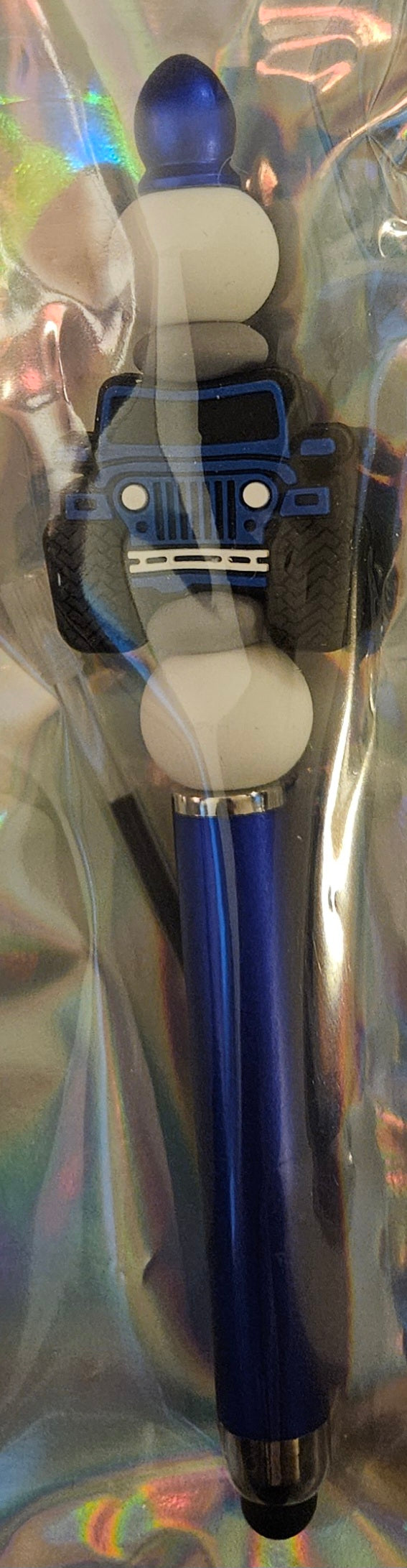 Beaded stylus pen