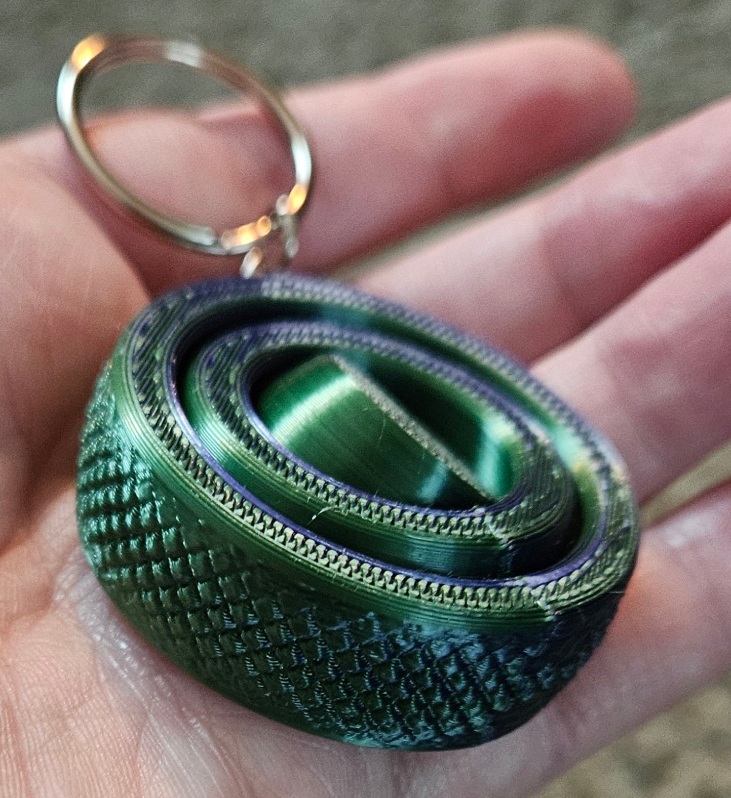 3D Printed fidget Keychains