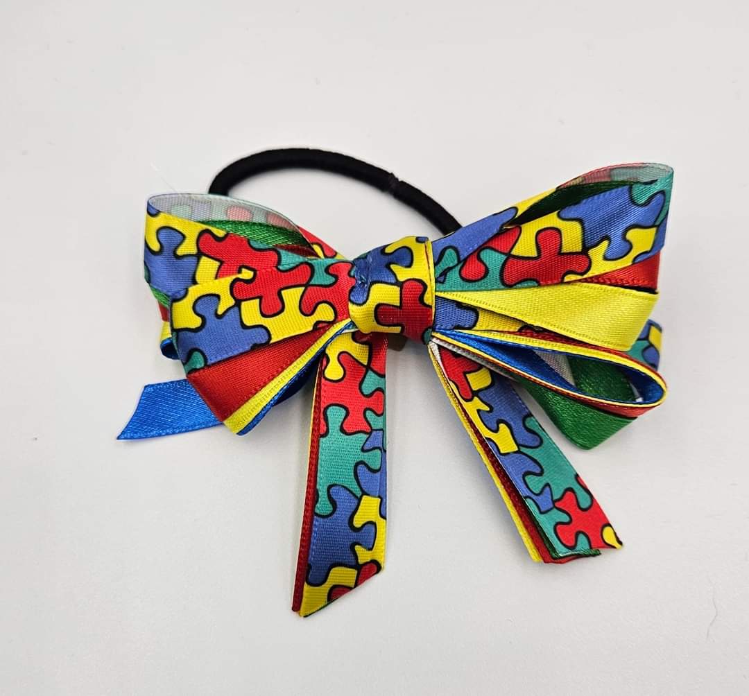 Ribbon hair ties