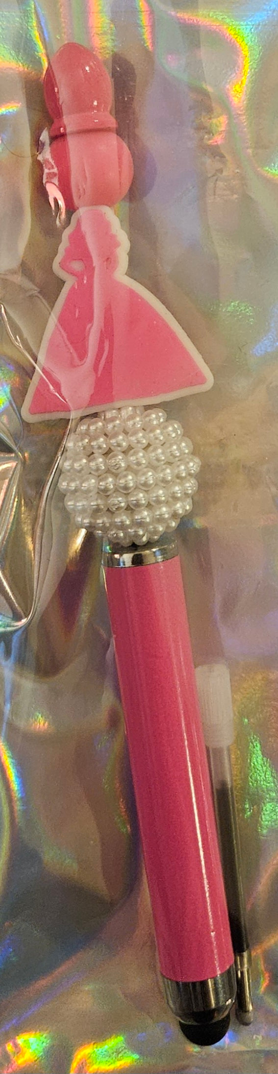 Beaded stylus pen