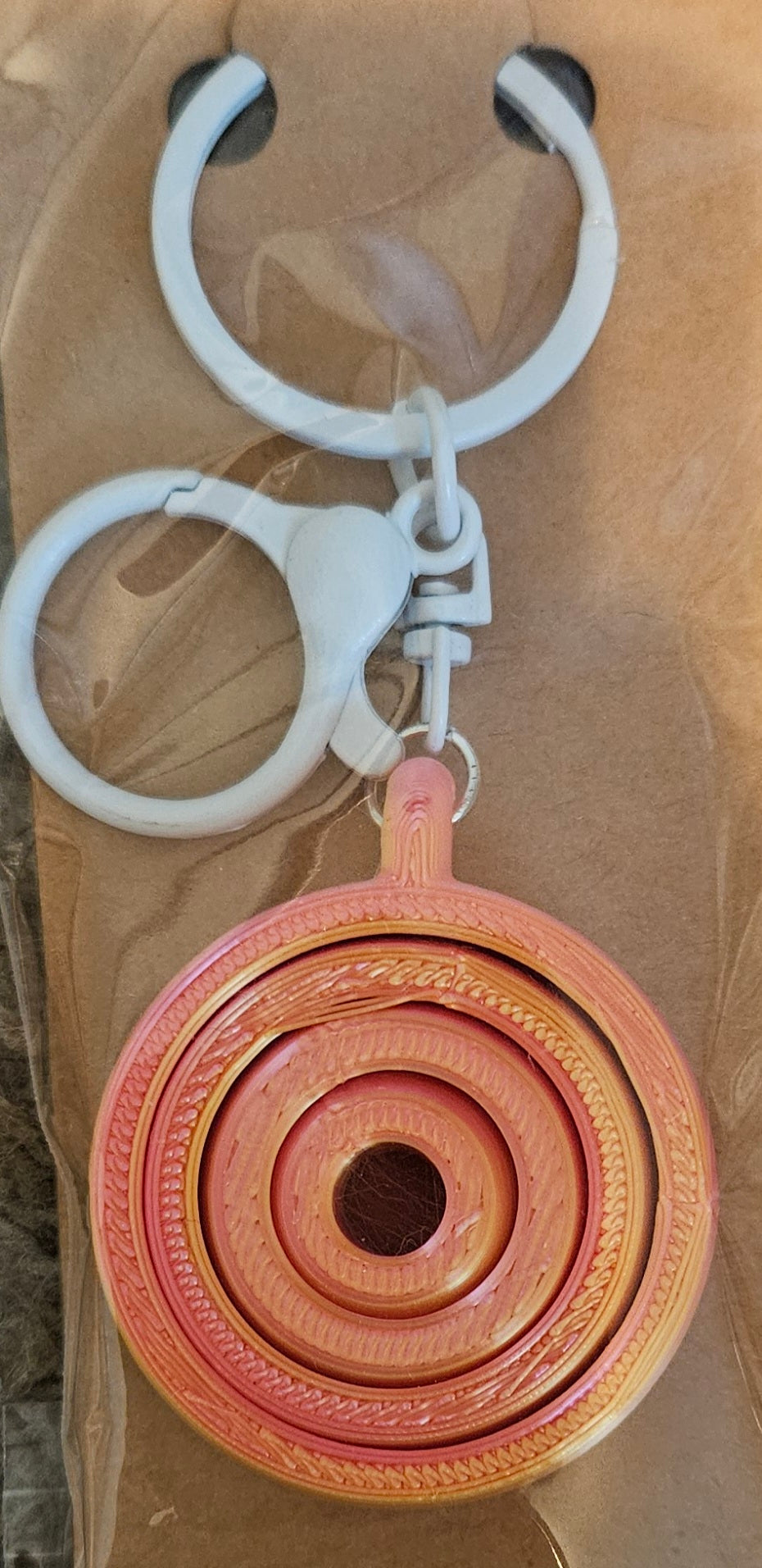 3D Printed fidget Keychains