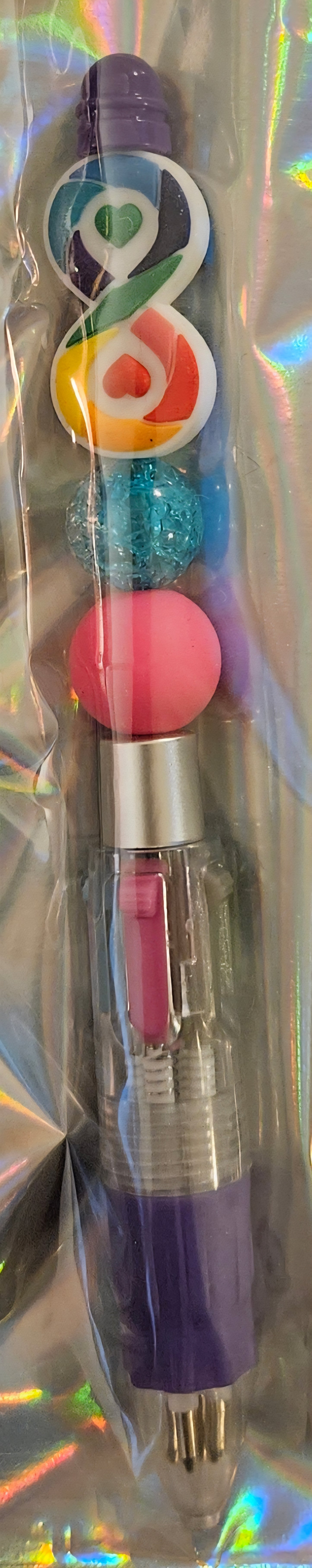 Beaded Multicolor pen