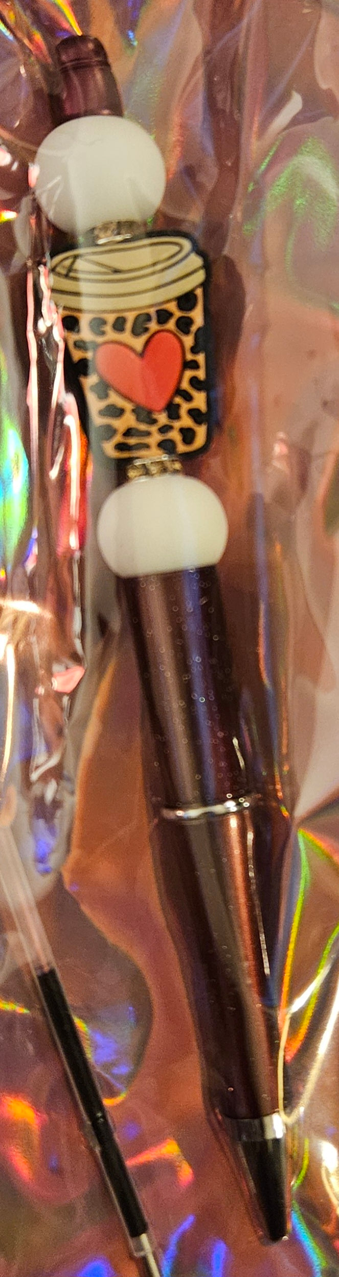 Beaded pen